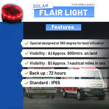 Load image into Gallery viewer, Solar Flair light for Ambulance