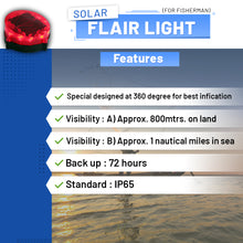 Load image into Gallery viewer, Solar Flair light for Fisherman
