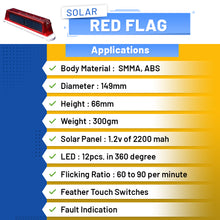 Load image into Gallery viewer, Solar Red Flag