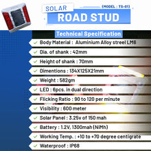 Load image into Gallery viewer, Solar Road Stud (TS-01)