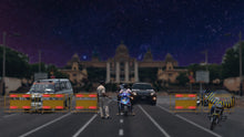 Load image into Gallery viewer, Solar Red Flag Light for Police Barricade