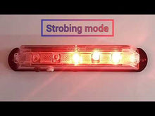 Load and play video in Gallery viewer, Solar Red Flag Light for Police Barricade