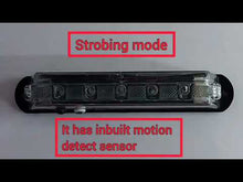 Load and play video in Gallery viewer, Solar Red Flag Light for Police Barricade