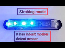 Load and play video in Gallery viewer, Solar Red Flag Light for Police Barricade