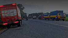 Load image into Gallery viewer, Solar Red Flag Light for Transport