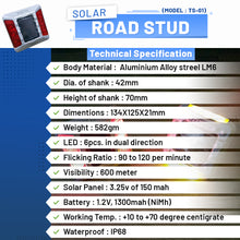Load image into Gallery viewer, Solar Road Stud (TS-01)
