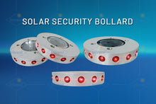 Load image into Gallery viewer, Solar Bollard Lights for BRTS Route area
